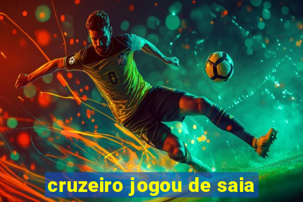 cruzeiro jogou de saia